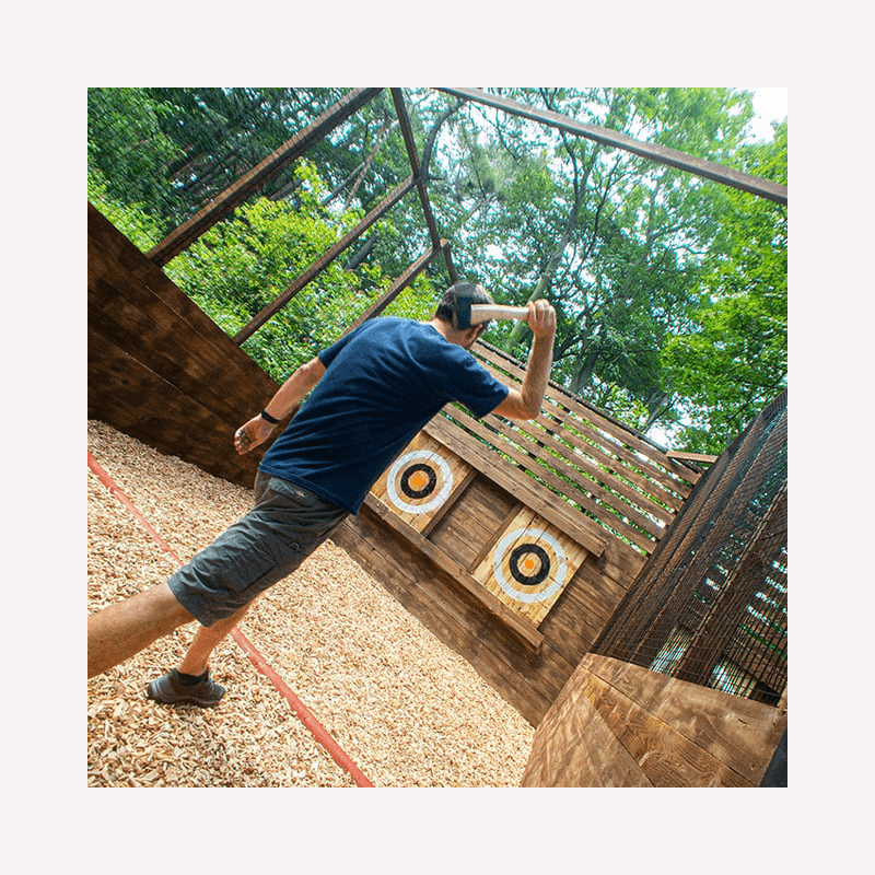 Outdoor Axe Throwing for 2 - Chicago image