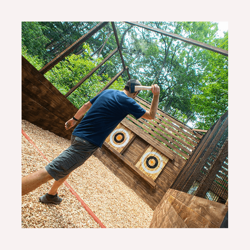 Outdoor Axe Throwing - Chicago image