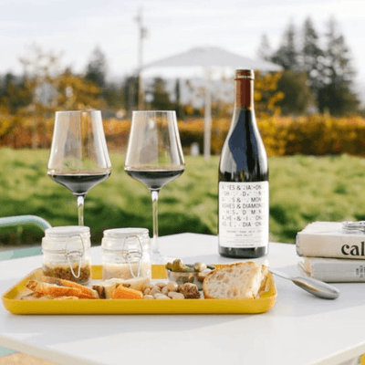 Napa Valley Wines and Cheese Tasting for 2 at Ashes & Diamonds Winery - San Francisco