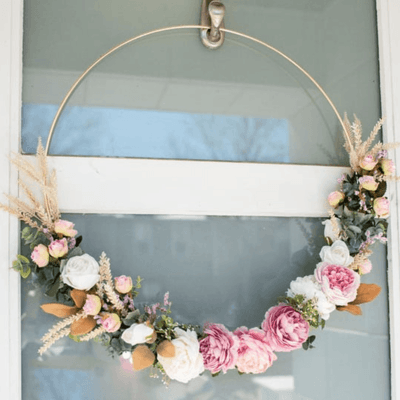 Floral Hoop Wreath Kit