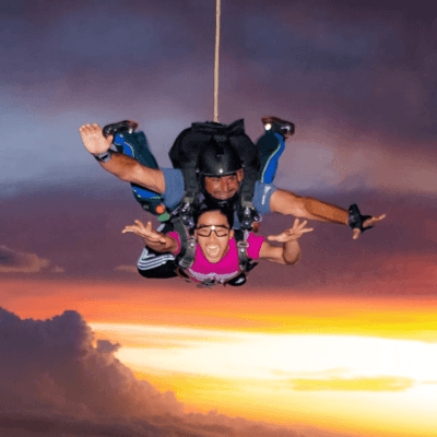 Tandem Skydive Jump Over the Poconos  image