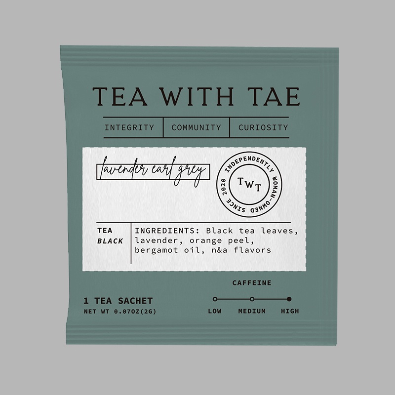 Lavender Earl Grey Individually Wrapped Tea Bag 0.70 oz image