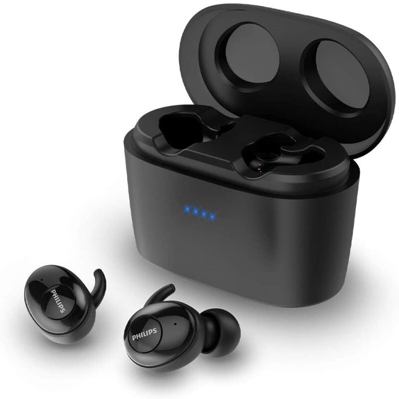 Wireless In-Ear Earbuds with Charging Case - (Black) image
