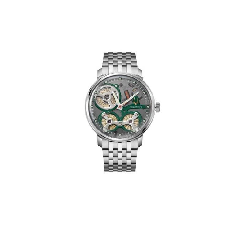 Spaceview Collection - Stainless Steel case and bracelet, with Smoke grey dial image
