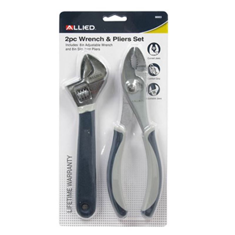2 - Piece Wrench and Pliers Set image