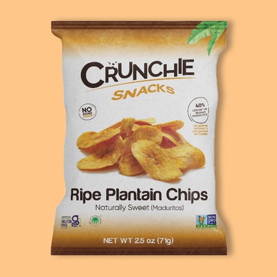 Ripe Plantain Chips Naturally Sweet Maduritos 2.5 oz image