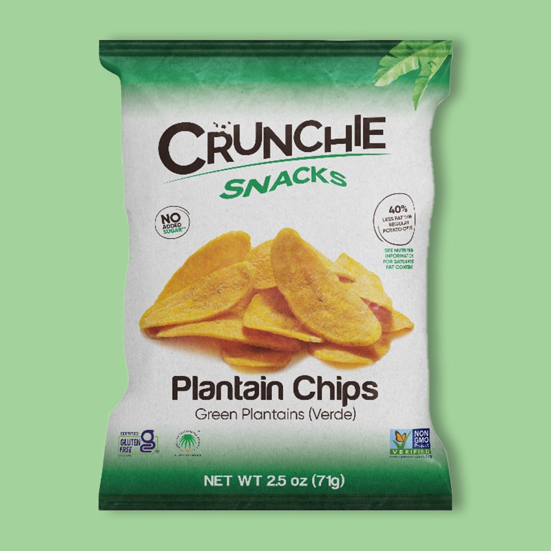 Plantain Chips Green Plantains Verde 2.5 oz image