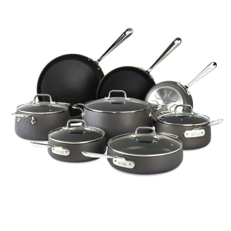 HA1 Non-Stick Hard Anodized Cookware Set - (13 Piece) image