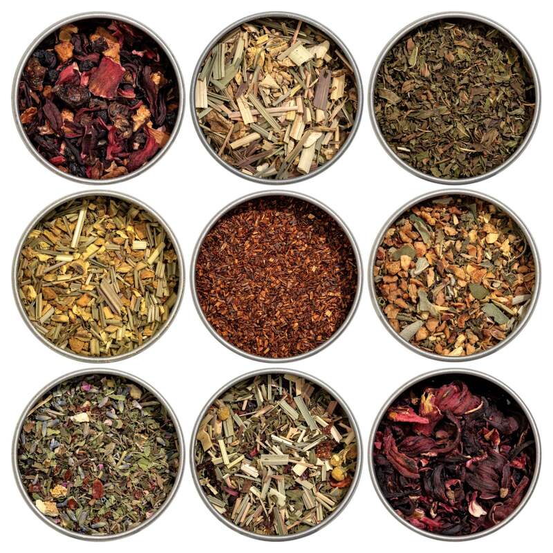 Organic Herbal 9 Loose Leaf Tea Sampler image