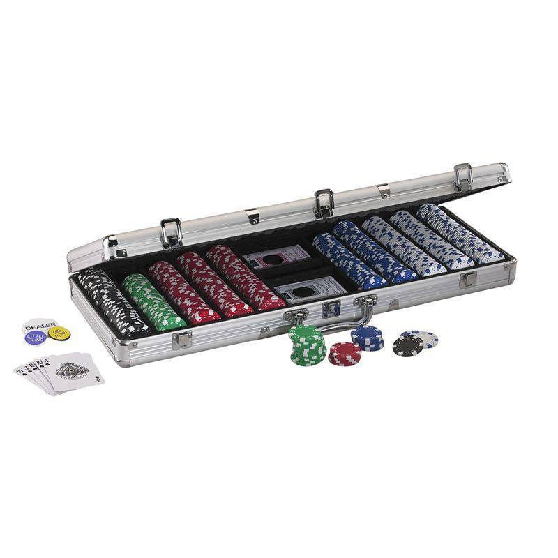 Texas HoldEm Dice Poker Chip Set - (500 Count) image