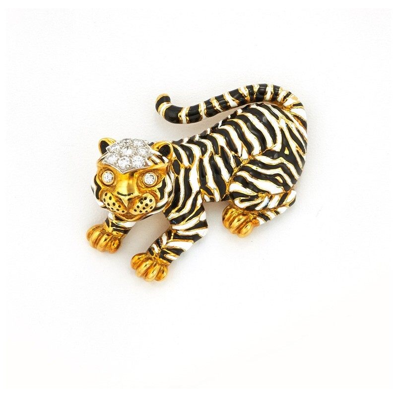 Tiger Brooch image