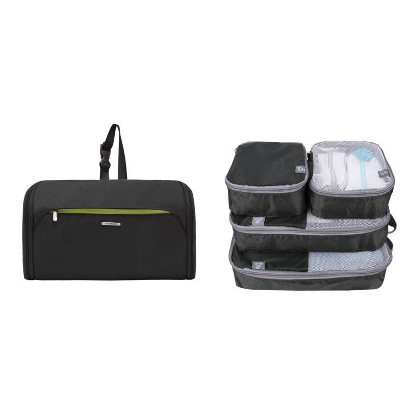 Toiletry Kit with Set of 4 Soft Pack Organizers image