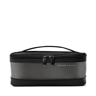 Translucent Cosmetic Case - Black