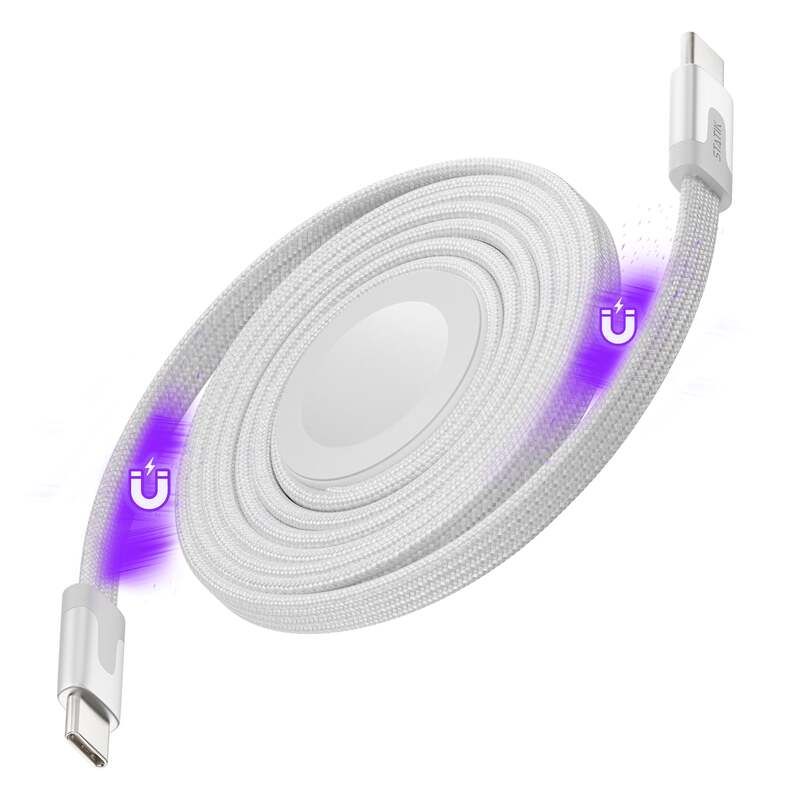 MagStack® Duo | 2-in-1 Wireless Apple Watch Charger & USB-C Cable image