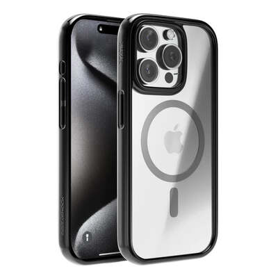 DeltaShock™ – 3× Stronger, MagSafe Ready Case - Clear / 14 Pro Max