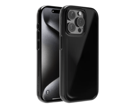 DeltaShock™ – 3× Stronger, MagSafe Ready Case - Black / 14 Pro