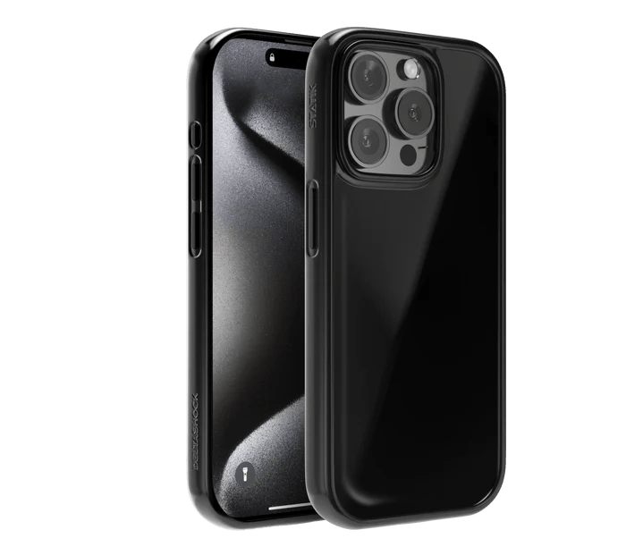 DeltaShock™ – 3× Stronger, MagSafe Ready Case - Black / 15 Pro image