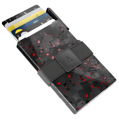 Statik® Wallet Red Forged Carbon