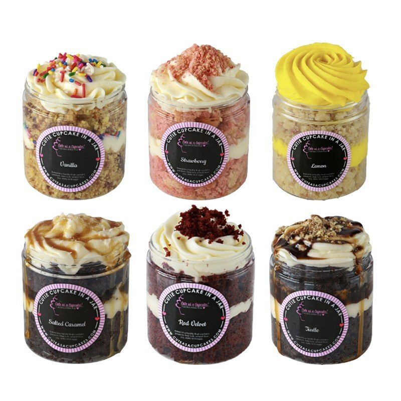 Cutie Cupcakes in a Jar (6) image