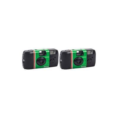 QuickSnap Flash 400 One-Time-Use Disposable Camera - (2 Pack)