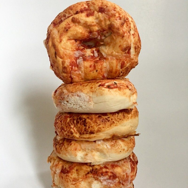 Cheese Pizza Bagels (12) image