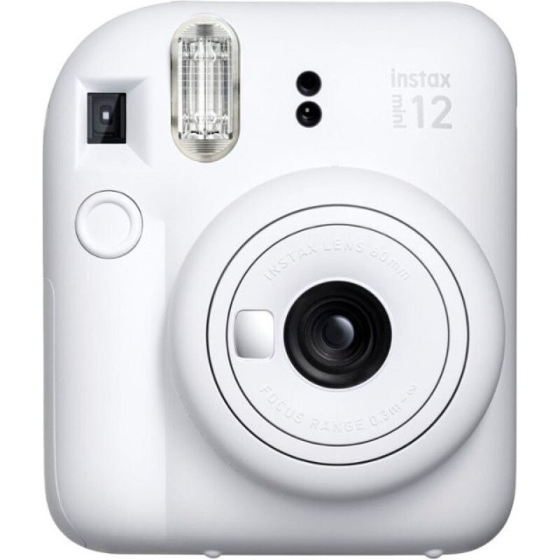 FUJI MINI 12 INSTAX CAM - (CLAY WHITE) image