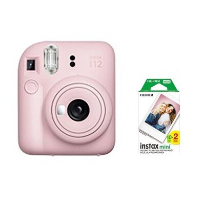 FUJI MINI 12 INSTAX CAM - (BLOSSOM) KIT