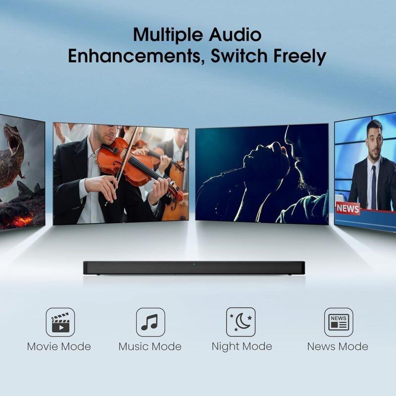 2.0 Channel 120-Watt Soundbar - (Black) image