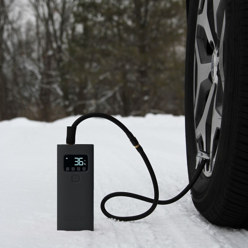 AirPro - Portable Air Compressor, 4,000mAh Power Bank and Flashlight Bundle image