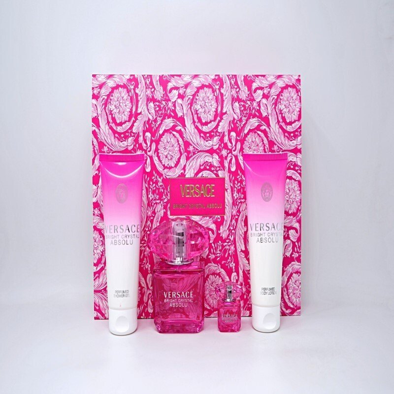 Bright Crystal Absolu (W) 4Pc Set(3.0Oz EDP Sp,3.4Oz B/L,3.4Oz S/G,5Ml Spl) image