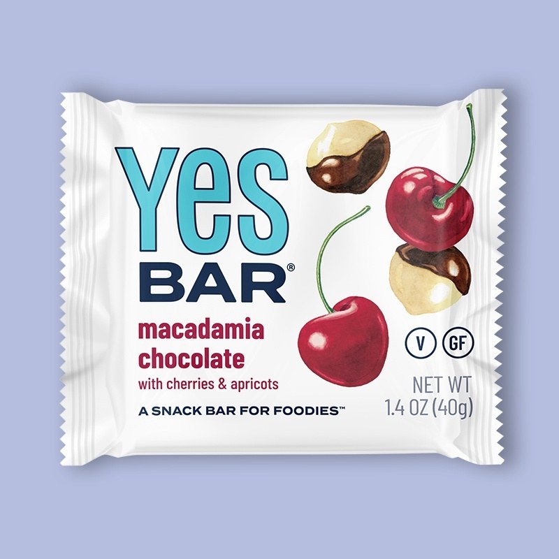 Macadamia Cherry Chocolate Snack Bar 1.4 oz  image
