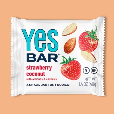 Strawberry Coconut Snack Bar 1.4 oz  image