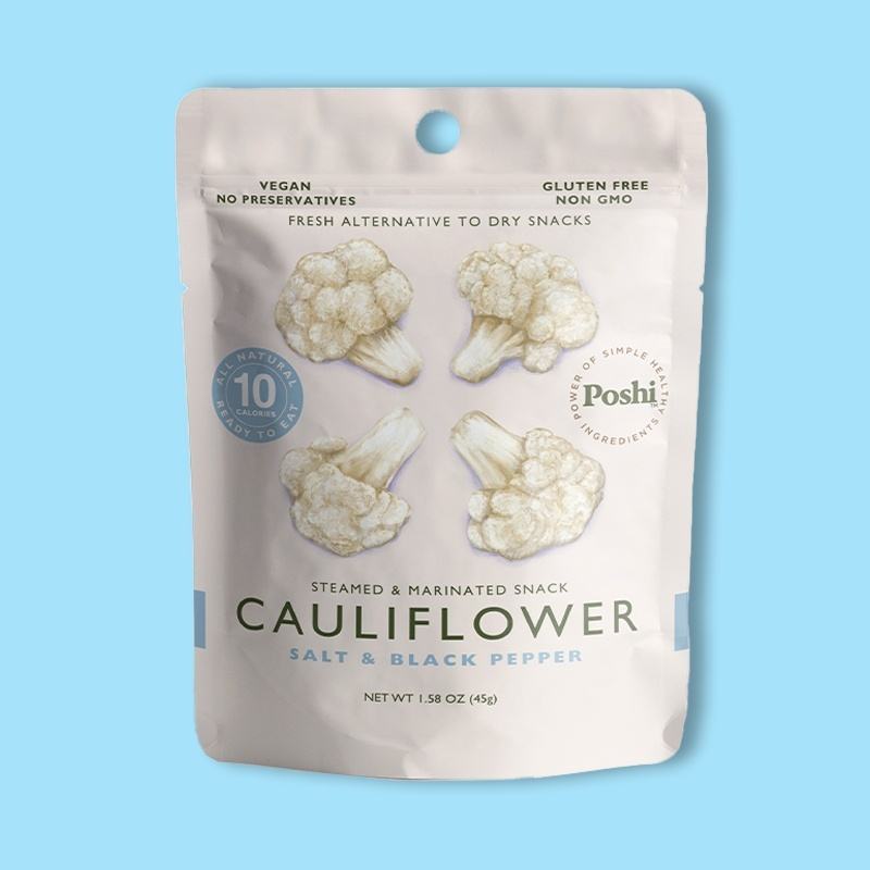Steamed & Marinated Cauliflower - Salt & Black Pepper 1.58 oz image