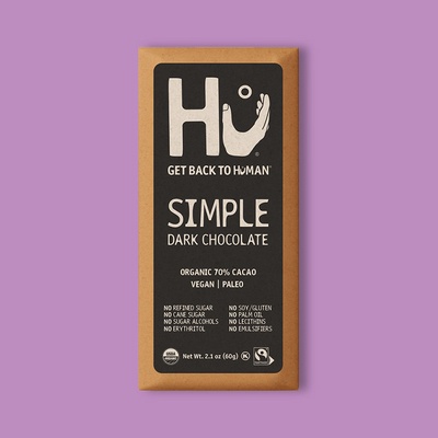 Simple Dark Chocolate Bar 2.1 oz