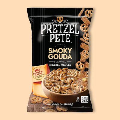 Smoky Gouda Medley Pretzels 1 oz image