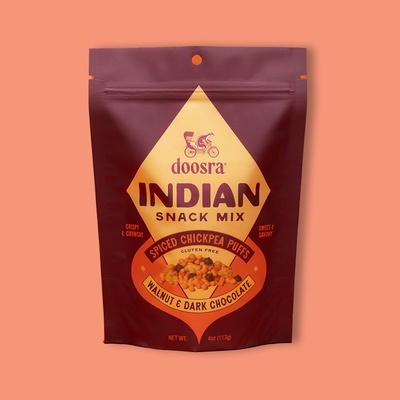 Indian Snack Mix - Walnut & Dark Chocolate 4 oz image