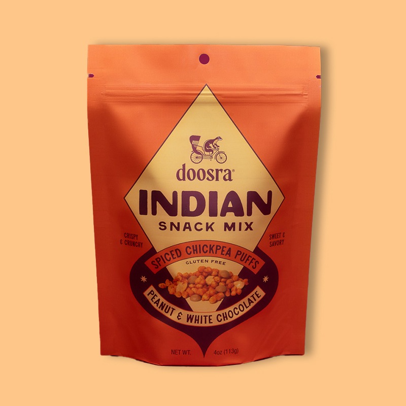 Indian Snack Mix - Peanut & White Chocolate 4 oz image