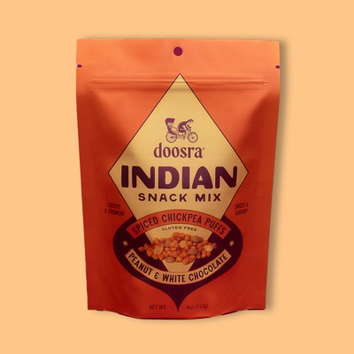 Indian Snack Mix - Peanut & White Chocolate 4 oz image