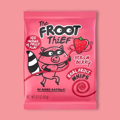 Real Fruit Whips Strawberry 0.7 oz image