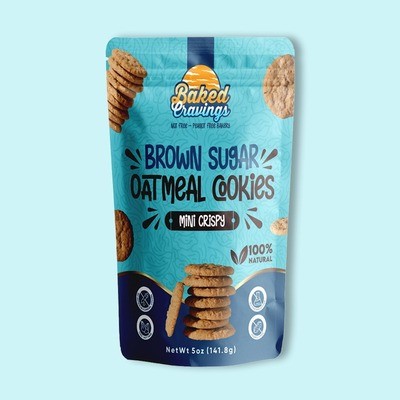 Brown Sugar Oatmeal Cookie Bag 5 oz image