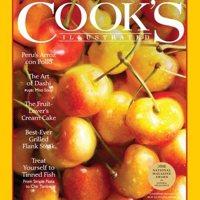 COOK'S ILLUSTRATED - 6 Issues