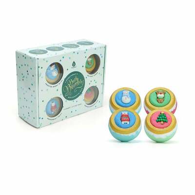 Happy Holidays Aromatherapy Bath Bombs image