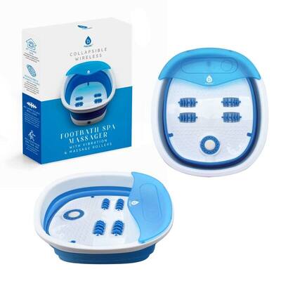 Collapsible Wireless Footbath Spa Massager image