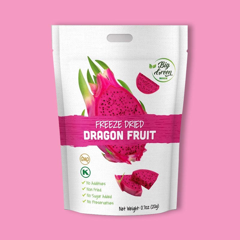 Freeze Dried Dragon Fruit 0.7 oz image