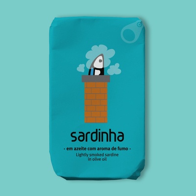 Sardine in Olive Oil with Smoke Aroma 5.4 oz