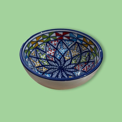 Handmade Tunisian Pottery Bowls