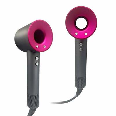 SwiftDry - 3-Speed Hair Dryer with 5 Attachments and Advanced Temperature Control - Pink