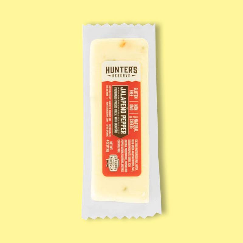 Jalapeño Pepper Cheese Bar, Shelf Stable 4 oz image