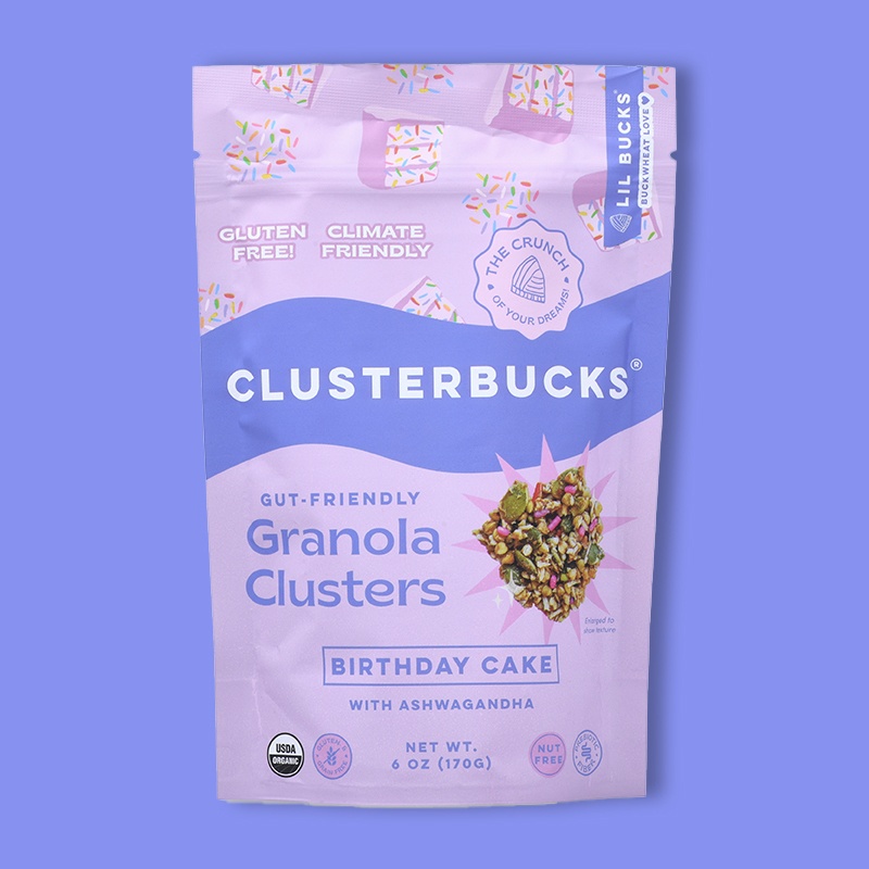 Birthday Cake Clusterbucks 6 oz image