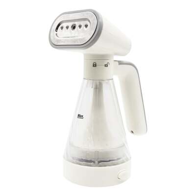 Portable Handheld Electric Garment Steamer – Fast Heat, Lightweight Design White